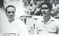 Mujib with Huseyn Shaheed Suhrawardy, 1949