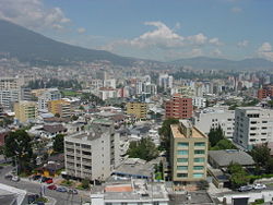Skyline of San Francisco de Quito