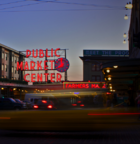 Pike Place Market, a popular destination for tourists and locals
