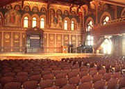 Gaston Hall is a venue for many events.