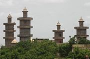 Mosque under construction in Bamako