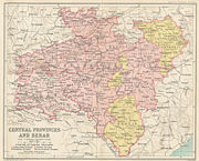 Central Provinces and Berar: modern Madhya Pradesh.