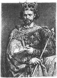 Portrait of Louis the Great.