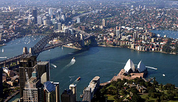 Port Jackson, Sydney, Australia.