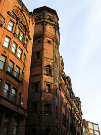 "The Lighthouse," Charles Mackintosh's Glasgow Herald building