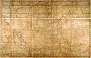 Map of the North-West Territory of the Province of Canada, stretching from the Fraser River on the west to Lake Superior on the east. By David Thompson, 1814.