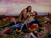 The Kosovo Maiden by Uroš Predić