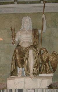 ASeated Zeus, after the pattern of the statue at Olympia (Hermitage Museum)