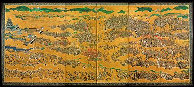 The Siege of Osaka Castle, seventh century.