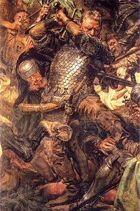 Jan Zizka--Battle of Grunwald by Jan Matejko