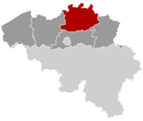 Antwerp province in Belgium