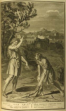 Ahijah commissions Jeroboam to rebel and become the future king of Israel.