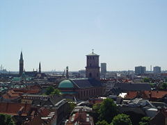 View from Rundetårn