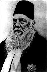 Sir Syed Ahmad Khan, Muir's friend and colleague.