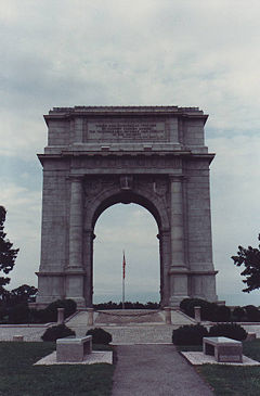 National Memorial Arch inscription: Naked and starving as they areWe cannot enough admireThe incomparable Patience and Fidelityof the Soldiery –George Washington