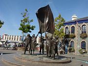 The statue in Liberation Square
