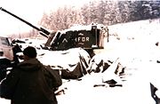 An AuF1 of the French artillery detachment of the IFOR near Sarajevo in 1996.