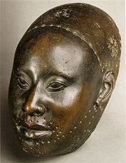 Yoruba bronze head sculpture, Ife, Nigeria c. twelfth century C.E.