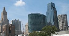H&R Block's new oblong headquarters in downtown Kansas City