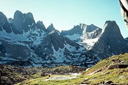 Cirque of the Towers U.S. Geological Survey