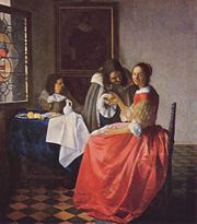 The Girl with a Wine Glass, 1660