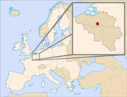 Location of  Brussels (red)– in the European Union (brown  light brown)– in Belgium (brown)