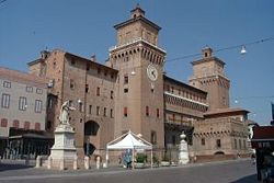 Castello Estense, Ferrara, Italy