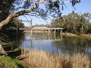 The bridge over the Murray at Piangil/Tooleybuc.