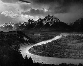 The Tetons--Snake River (1942) by Ansel Adams