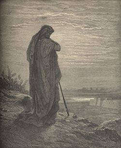 Engraving of the Prophet Amos (1891)