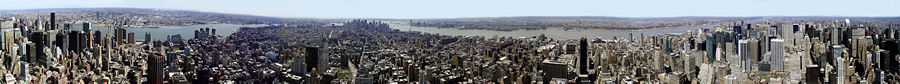 Panorama of skyline.
