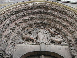 Revelation--Christ in Majesty from Angers Cathedral