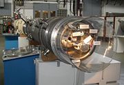 Segment of a particle accelerator at DESY