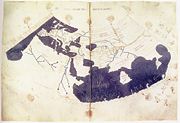 A fifteenth-century map based on Ptolemy's Geography for comparison.