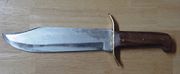 A Bowie knife.