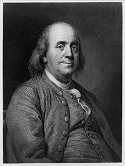 Franklin, an engraving from a painting by Duplessis
