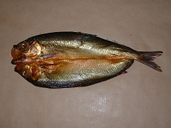 Kippered "split" herring.