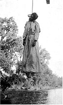 The lynching of Laura Nelson, May 25, 1911, Okemah, Oklahoma.