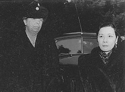 Eleanor Roosevelt and Madame Chiang Kai-shek, 1943.