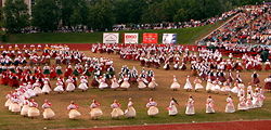 Estonian folk dance festival "Tantsupidu"