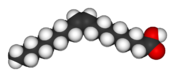 Oleic acid is a cis unsaturated fatty acid that comprises 55-80 percent of olive oil.