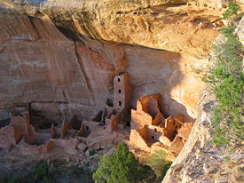 Overhead view of Square Tower House