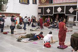 The Monlam Prayer Festival.
