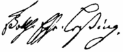 Lessing's signature