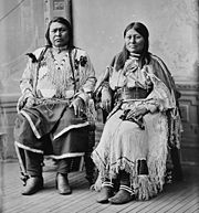 The great Ute leader, Chief Ouray and Chipeta. Ouray was considered a great leader, and called The White Man's Friend, as he sought reconciliation between peoples.