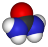 Urea 3D structure of urea