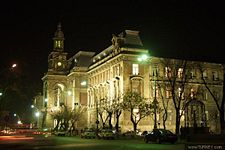 City hall.