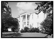 The Brick House, Lady Bird Johnson's birthplace and childhood home in Karnack, Texas.