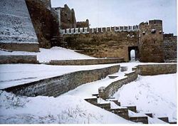 Sassanian fortress in Derbent.