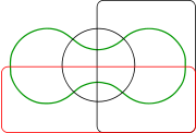 Edwards's Venn diagram of four sets